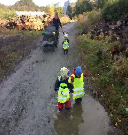 tillit og nærhet og gode barndomsminner. Når det er tilstede fortsetter moroa.