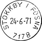 ? Stempel 1A reparert STOKSUND Innsendt 24.03.1898 Registrert brukt fra 8-5-1891 TK til 6-2-1897 TK Stempel nr.