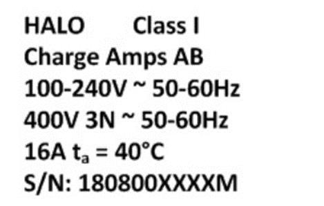 Modelloversikt Halo 1. Aluminiumsfront: Åpnes under installasjon. 2. Sentermerke: RFID-deteksjon, LED-indikering. 3. Antennestaver: WiFi. 4. Halo LED-ring. 5. Aluminiumsbakdel: Festes til veggen. 6.