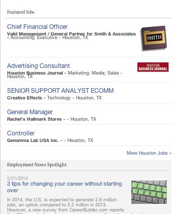 Job packages: JOB POSTINGS Get your job listings in front of the largest