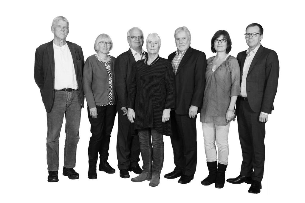Utvalgets medlemmer Fra venstre: Theo Koritzinsky, Eldfrid Øfsti Øvstedal, Svein