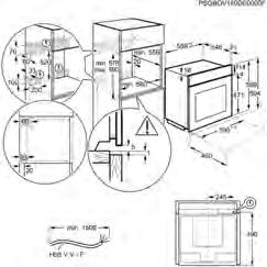 Betjening for fire kokesoner Utrekkbare brytere FloodLight ovnsbelysning Bakediagram på innsiden av ovnsdøren Perfect Entry ovnsstiger Kjølevifte Enkel rengjøring av ovnsdøren Dørlås IsoFront Plus