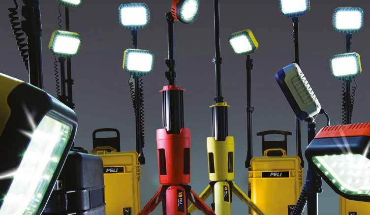 PELI RALS PORTABEL OMRÅDEBELYSNING Kraftige, oppladbare LED-lyskastere for profesjonelt bruk PELI RALS PORTABEL OMRÅDEBELYSNING det miljøvennlige alterna tivet til aggregat og lange ledninger!