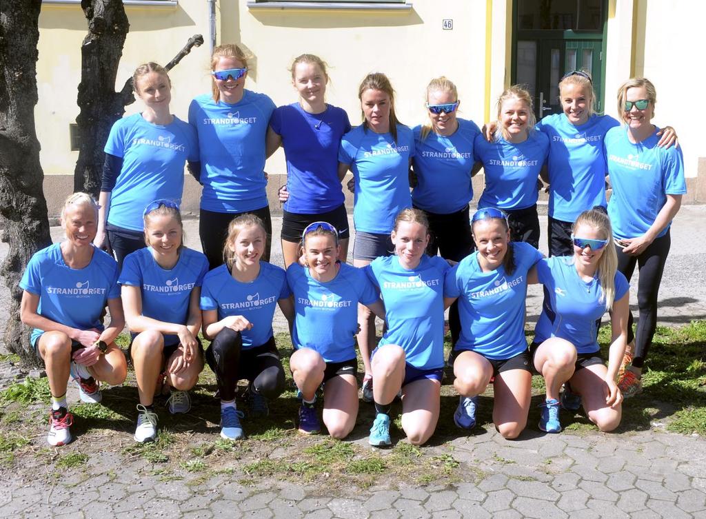7 Strålende løping av alle våre tre lag i årets Holmenkollstafett Damelaget vårt imponerte med en sterk 6.