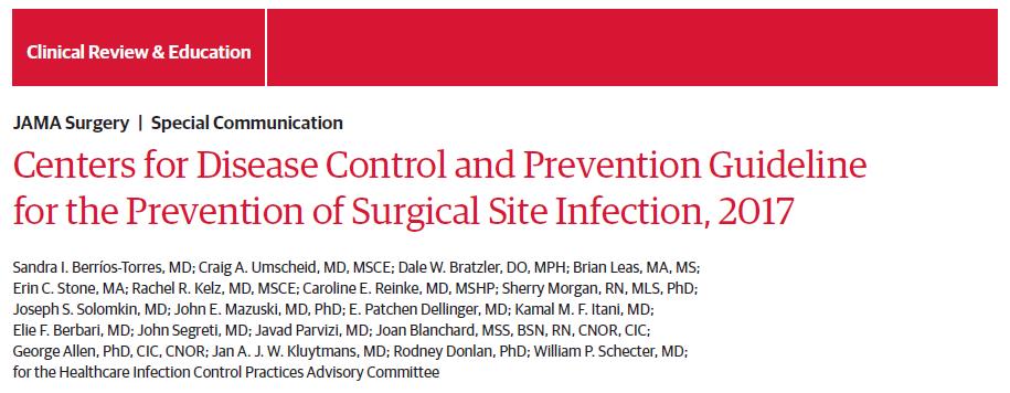 2C. Consider the use of triclosan coated sutures for the prevention of SSI.