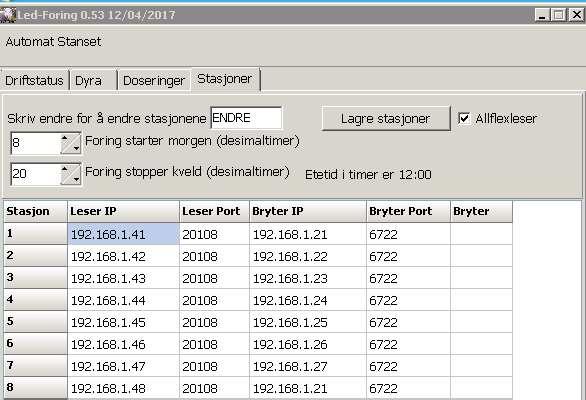 viser: Starter automat etter