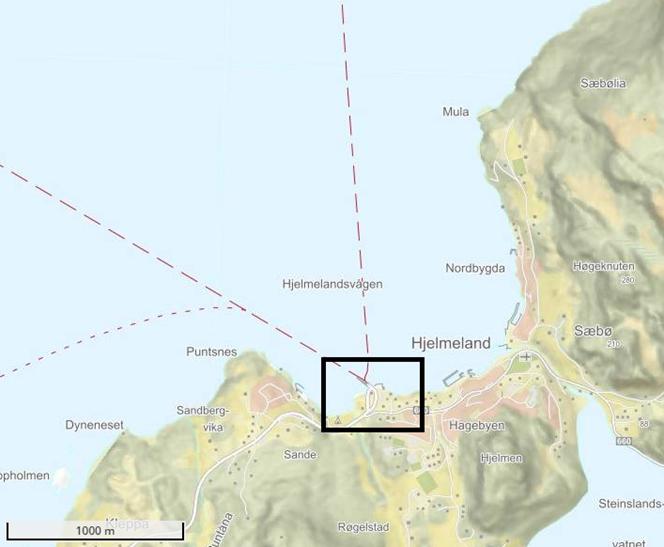 Side: 2/4 utvide eksisterande kaiområde. Peling er nødvendig for etablering av kaien.