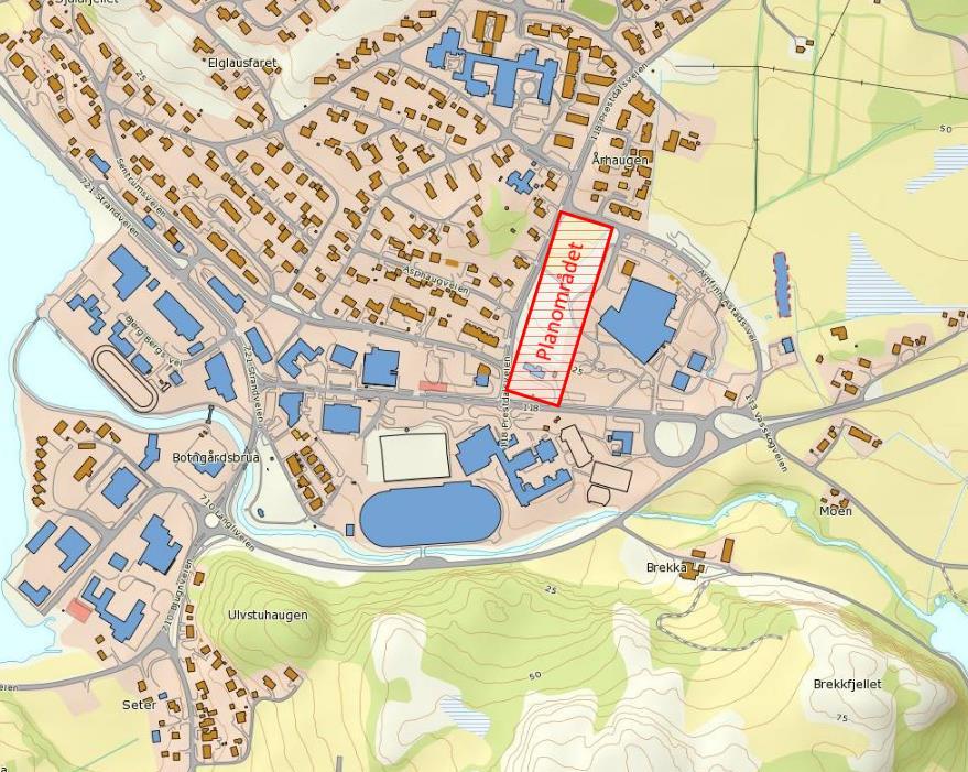 STØYUTREDNING 5 1. INNLEDNING I forbindelse med detaljregulering av et nytt boligområde på Botngård i Bjugn kommune er Rambøll engasjert av Botngård Park AS til å gjennomføre en støyutredning.