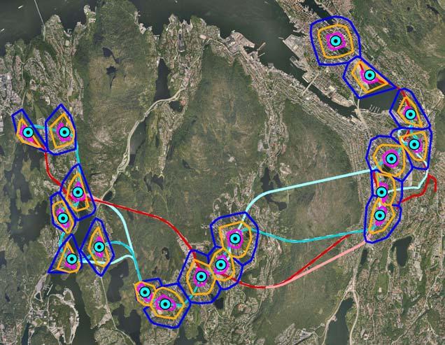 Side: 8 av 8 TRASE VEST - ALTERNATIV B ALT B (B3) Jernbanen 84 1170 2689 1330 5088 9490 Nygårdstangen 0 31 850 5 218 3626 Kunsthøgskolen 141 705 1176 25 422 629 Haukeland Sykehus 70 261 924 6000 6062