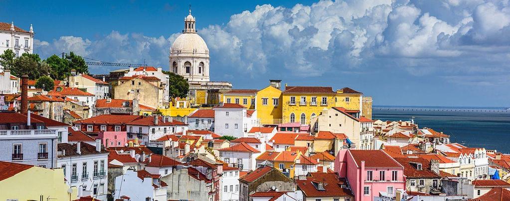 Vi bor i hovedstaden Lisboa - en sjarmerende storby full av liv, og kontraster mellom gammelt og nytt.