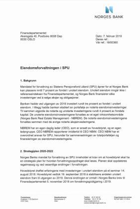 All offentlig informasjon finnes på nett Brev til Finansdepartementet Råd om