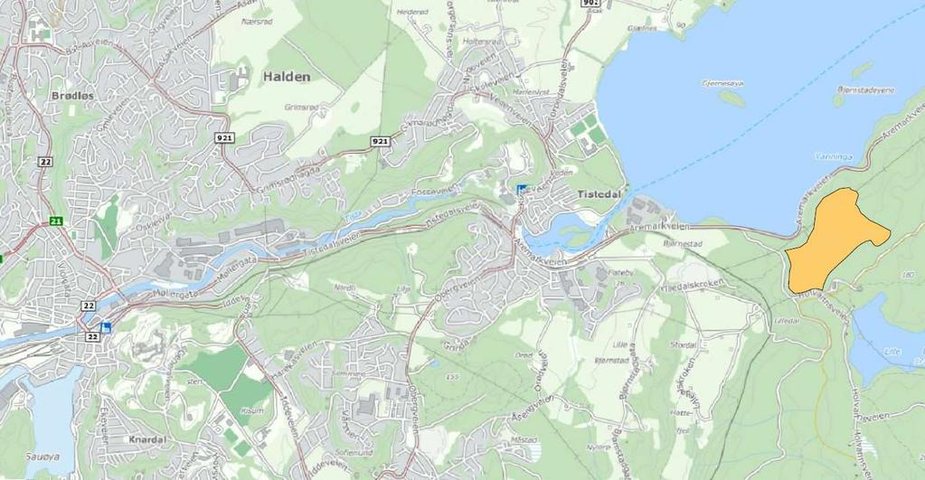 Til Halden kommune Postboks 1 171 Halden Dato: 3.8.218 INNSPILL TIL RULLERING AV KOMMUNEPLANENS AREALDEL 219-231 Innsender G Plan AS Mob: 91616 E-post: aso@gplan.