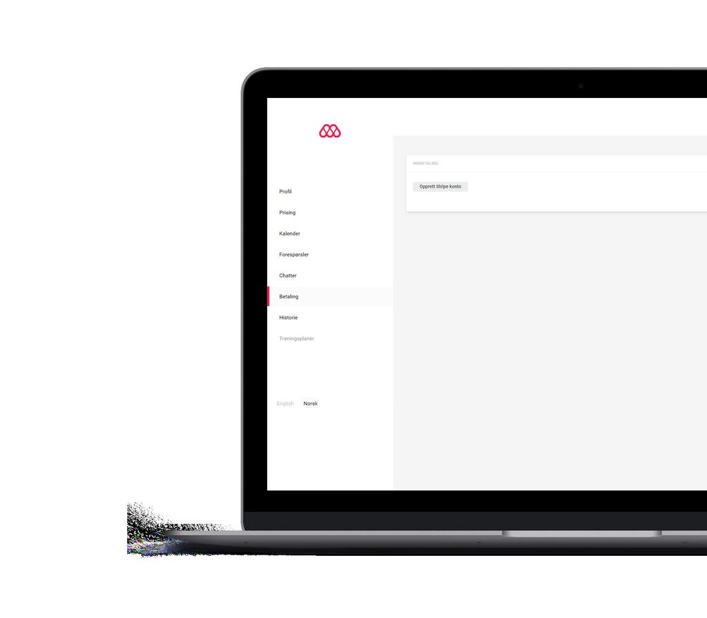04. BETALING For å kunne tilby dine tjenester må du opprette en Stripe-konto (eller tilkoble om du allerede har konto).