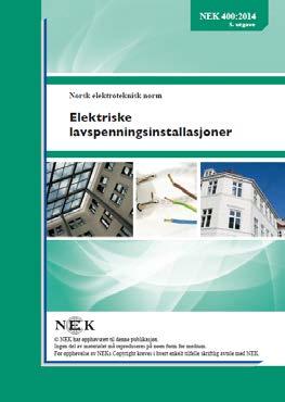 ELEKTRISK INSTALLASJON OG MASKINER Strømforsyning til maskinen: Forbrukerkurs