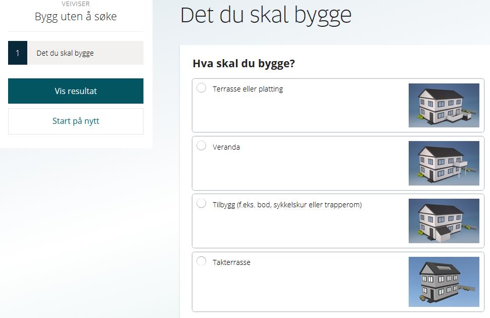 Veivisere for bygg