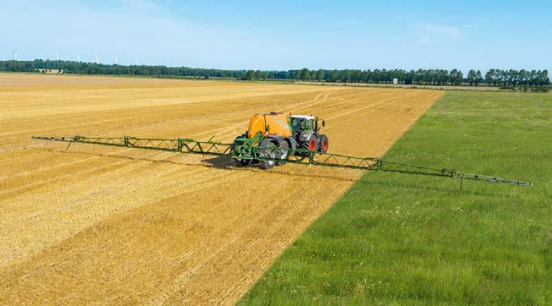 FENDT VARIOTRONIC TI Presist spor, perfekt påføring, mer avling. Alltid på ideelt spor Med Fendt VarioGuide kan du kjøre sikkert og nøyaktig, selv på steder med vanskelige mottaksforhold.