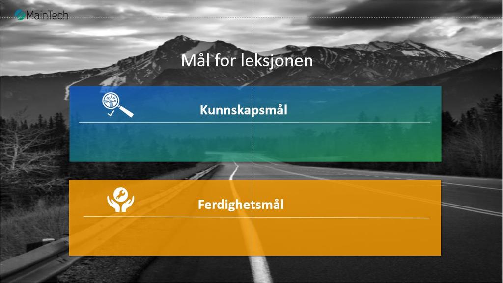 Forstå begrepet planlegging og plantilpassing. Kjenne til standarder innen vedlikeholdsstyring.