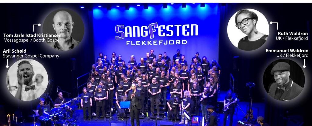 no En relasjonsbyggende menighet med Jesus i hjertet SANGFESTEN 2019 15.-17.mars inviteres du igjen til å være med på Sangfesten i Flekkefjord! Artistene i 2019 byr på både gjensyn og nye bekjentskap.