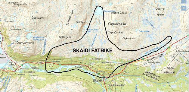 Sak 9/19 VEDLEGG: SAKSOPPLYSNINGER: Skaidi Fatbike er et årlig sykkelritt som arrangeres på Skaidi 16.03.2019. Det er søkt om dispensasjon i perioden fra og med 01.03.2019 til og med 17.03.2019. Det er søkt om dispensasjon til å kjøre med fire snøscootere, og en tråkkemaskin.