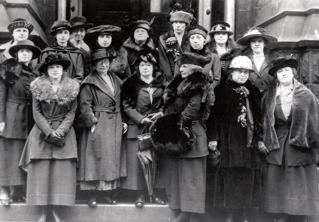 The Founders Delegates from the nine Charter Clubs who met