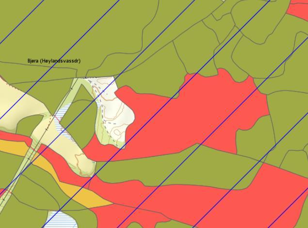 5 4.2 Naturens mangfold (dyre- og planteliv) Planområdet ligger i et grunnlent område