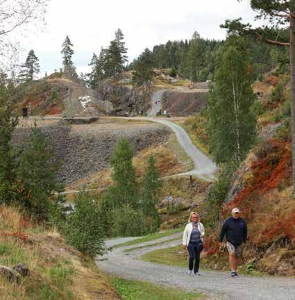 KULTURSTI SYDGRUVENE RUNDT Sydgruvene Rundt ca. 3 km G Besøk stedet hvor det hele startet! Det var på Sydgruvene det første koboltfunnet ble gjort i 1772.