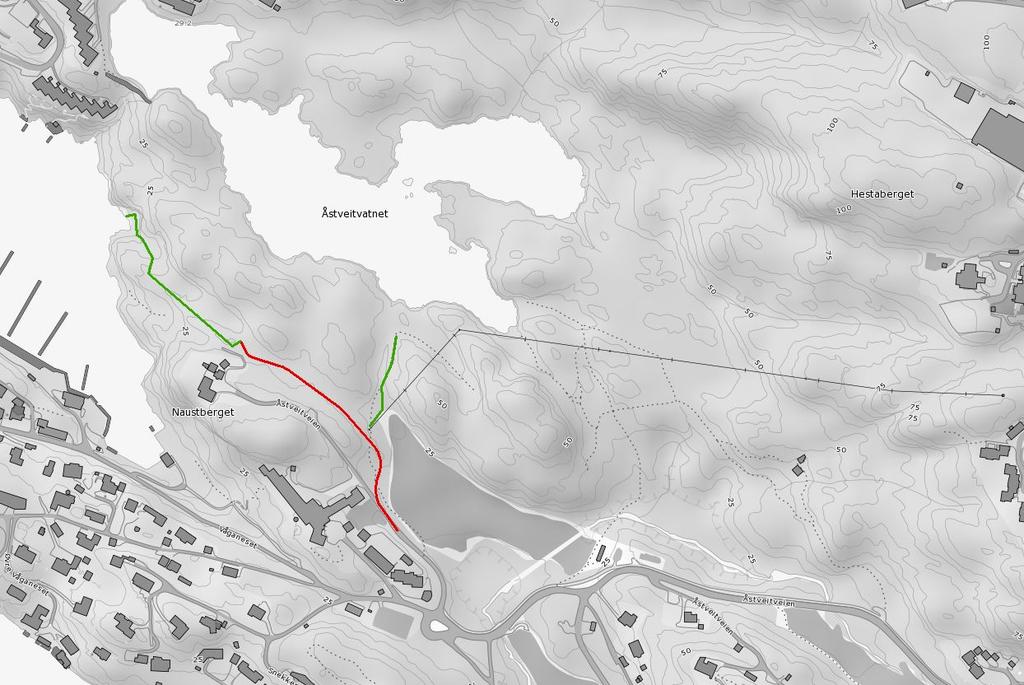 PLANFORSLAGET VIL GJØRE STRANDSONEN OG TUROMRÅDET I ÅSTVEITSKOGEN MER TILGJENGELIG