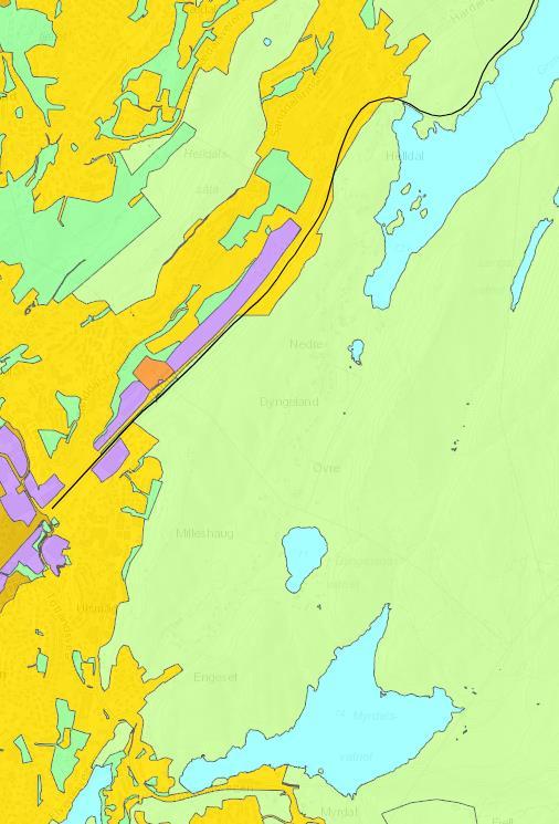 Dette formålet er videreført tom. gjeldende kommuneplans arealdel 2010-2021. - I 2008 ble det bestemt at områdeplanen skulle være offentlig.