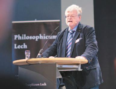 Konrad Paul Liessmann, sagte zum Thema des Symposions: Alles wird besser. Auch der Mensch.