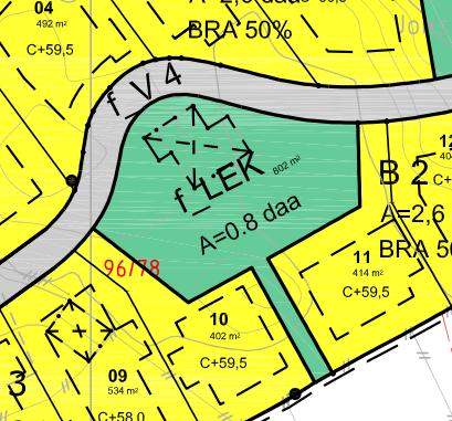 Videre medfører planforslaget en endring av adkomsten til Fanavollen 9, 11a og 11b.