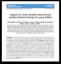 Hva sier forskning om Trinnvis TF-CBT så langt? 1. P.t. en RCT med gode resultater (Salloum et al.