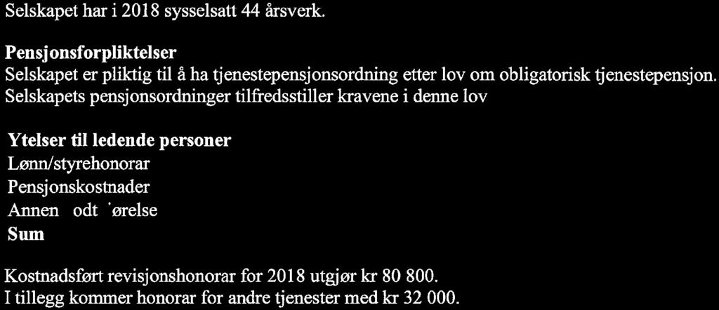 noter til