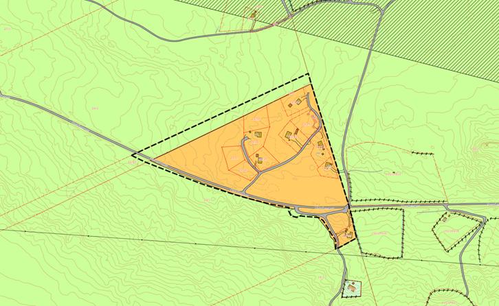 Utsnitt av kommuneplanens arealdel med vist planomriss Planprosess I henhold til plan- og bygningslovens 4-1 skal berørte offentlige organer og andre interessert tilsendes planprogrammet når det