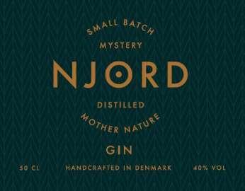 Njord Fra Jylland, i Danmark, har vi fått inn 2 varianter av gin fra Spirit of Njord.