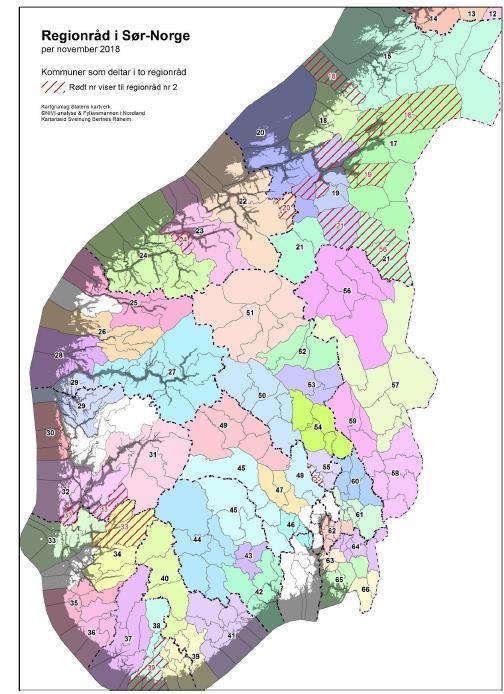 66 regionråd Av landets 422