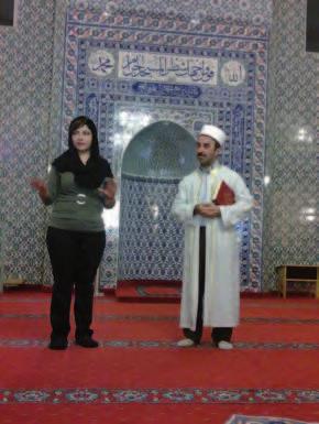 GLAUBENSGESPRÄCHSKREIS Im November waren wir zu Besuch in der ditib-moschee in Weiden.