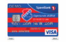 no Ønsker du Eiger FK sin profil på bankkortet ditt? Nå kan du snart få ditt favorittlag på Visa-kortet! Bestill kortet på www.sr-bank.no Slik bestiller du: 1. Logg inn i nettbank 7.