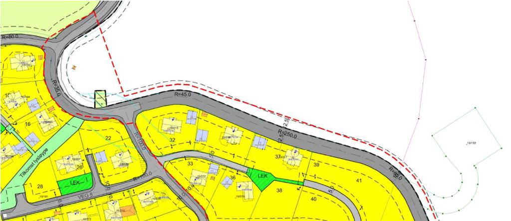 Planforslaget vil erstatte deler av gjeldende reguleringsplan for Skageåsen III, vedtatt 18.03.1996.