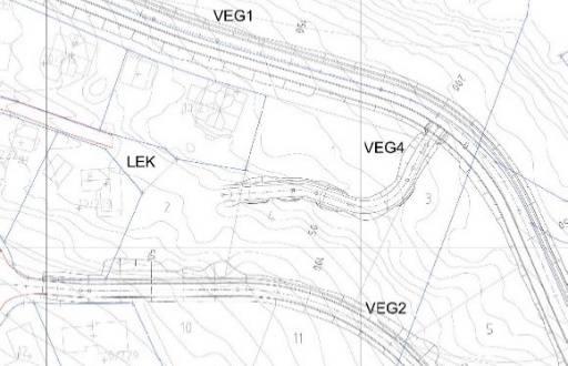 Tomt 20 ligger i et område som har lite byggbart areal. Ved å gjøre vegen kortere vil dette øke attraktiviteten til denne tomten.