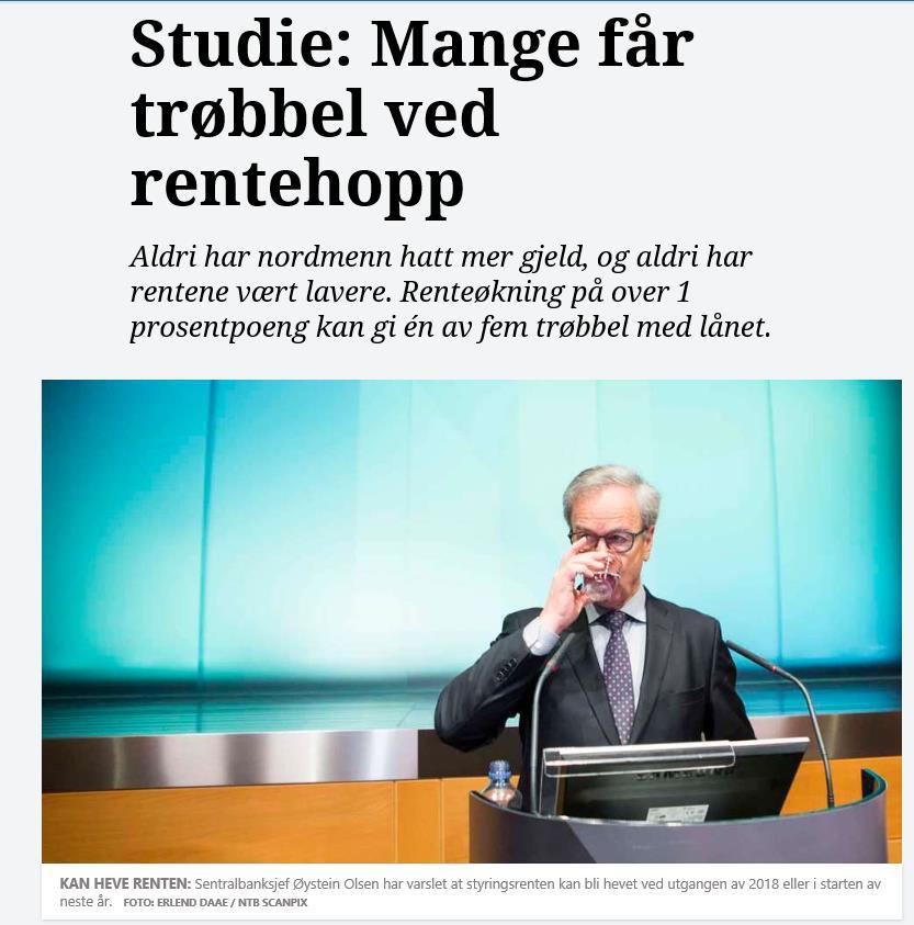 Rentene skal stige  