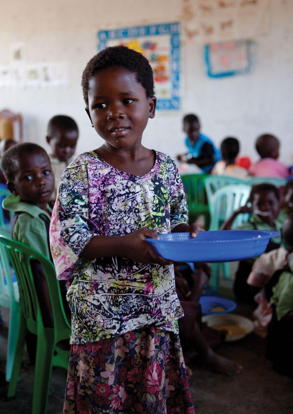 VitaMeal-posene, går direkte til å forbedre helse, utdannelse og økonomiske muligheter for barn.