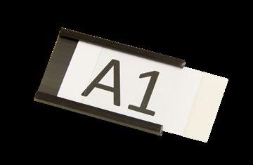 A4-holdere Våre standard A4-holdere kan for eksempel enkelt monteres på innsiden av døren.