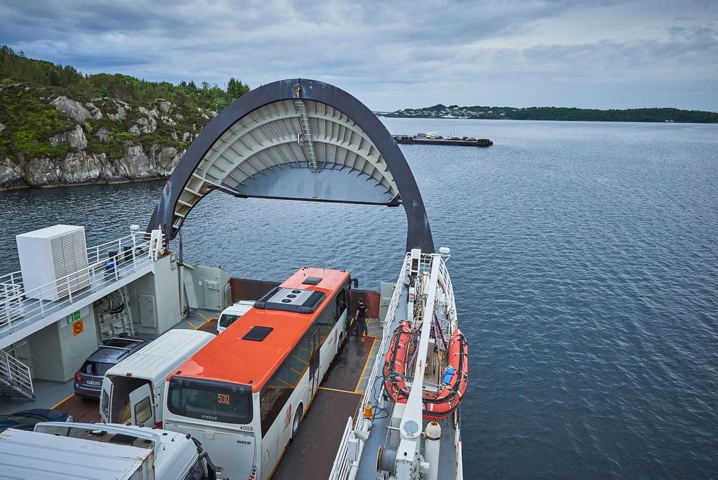 Utfordringar 2020 Samferdselssektoren > Nye ferjekontraktar i Hordaland > Bussanbod i Bergen >