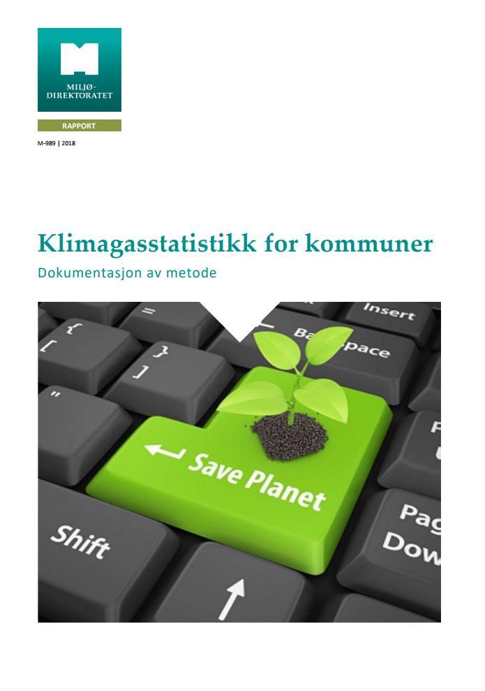 Rammer og metode Direkte utslipp Geografisk avgrensning CO 2, metan og lystgass med enhet tonn CO 2