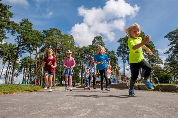 (Barn i joggestiene i Kulås) KOMMUNEDELPLAN FYSISK AKTIVITET