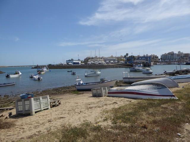 Guadiana. Her er vi på Isla del Moral.