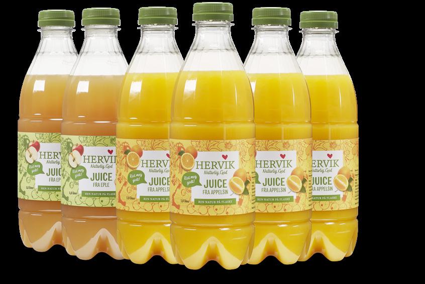 Premium ikke fra konsentrat 4 x 1 l Appelsin juice 2 x 1