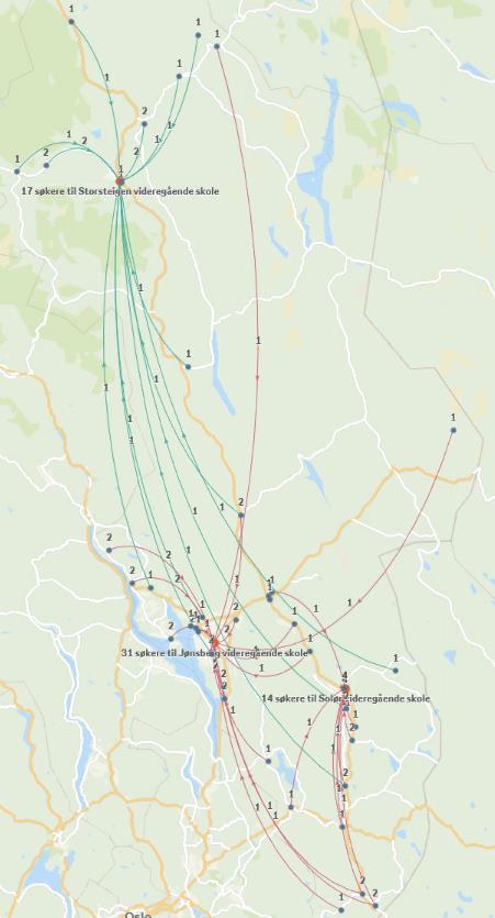 HEDMARK Vg1 Naturbruk 62 primærsøkere Naturbruksskolene har