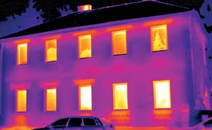 Enkel kontroll av varmesystemer og installasjoner Testo termografikameraer kan brukes til å raskt og pålitelig sjekke