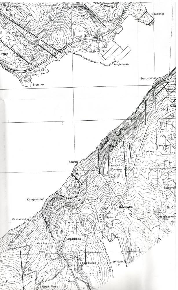 Figur 10. Lokalisering av Ravnefjell.
